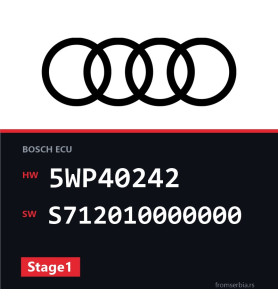 Audi A3 5WP40242 S712010000000 Stage1 tuning file