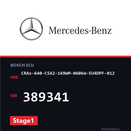 Mercedes-Benz CRAx-640-C5A2-169WM-060kW-EU4DPF-012 389341 Stage1 file
