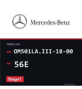 Mercedes-Benz Actros OM501LA.III-18-00 56E Stage1 tuning file