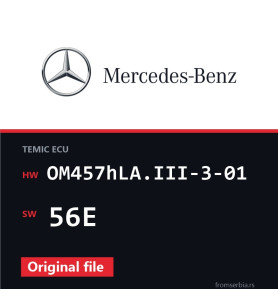 Mercedes-Benz Citaro OM457hLA.III-3-01 56E original ECU file