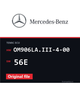Mercedes-Benz Econic OM906LA.III-4-00 56E original ECU file