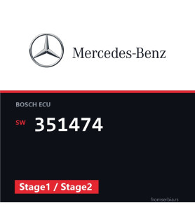 Mercedes-Benz Vito 351474 Stage1 / Stage2 tuning file