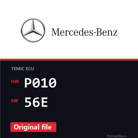 Mercedes-Benz Atego P010 56E original ECU file