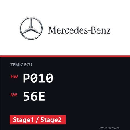 Mercedes-Benz Atego P010 56E Stage1 / Stage2 tuning file