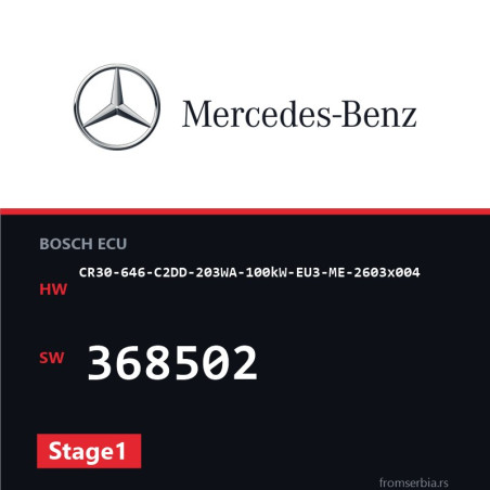 Mercedes-Benz CR30-646-C2DD-203WA-100kW-EU3-ME-2603x004 368502 Stage1