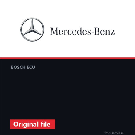 Mercedes-Benz E320 original ECU file