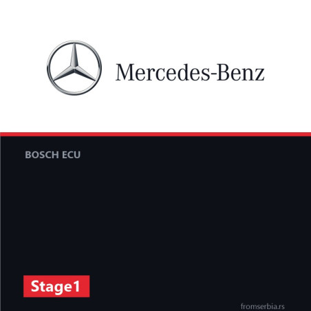 Mercedes-Benz E320 Stage1 tuning file