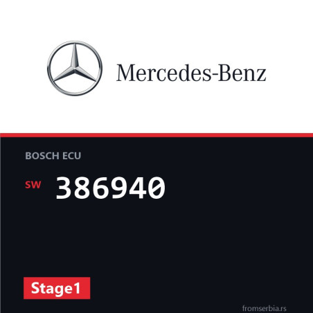 Mercedes-Benz ML 386940 Stage1 tuning file