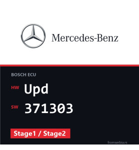 Mercedes-Benz Vito Upd 371303 Stage1 / Stage2 tuning file