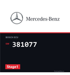 Mercedes-Benz CLS 381077 Stage1 tuning file