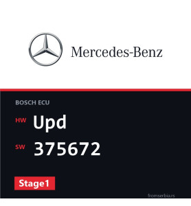 Mercedes-Benz E 220CDI Upd 375672 Stage1 tuning file
