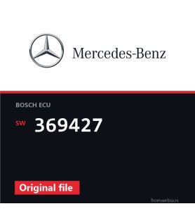 Mercedes-Benz E 320 369427 original ECU file