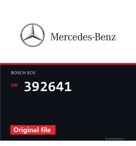 Mercedes-Benz G 320CDI 392641 original ECU file