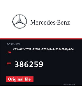 Mercedes-Benz CR5-642-75V2-221WA-173KW4x4-BS24EBAQ-064 386259 original