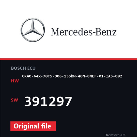 Mercedes-Benz CR40-64x-70T5-906-135kW-40N-0MEF-01-IAS-002 391297 origi