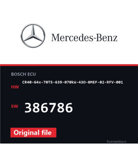 Mercedes-Benz CR40-64x-70T5-639-070kW-43O-0MEF-02-RFV-001 386786 origi