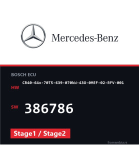 Mercedes-Benz CR40-64x-70T5-639-070kW-43O-0MEF-02-RFV-001 386786 Stage