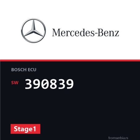 Mercedes-Benz E 320 390839 Stage1 tuning file