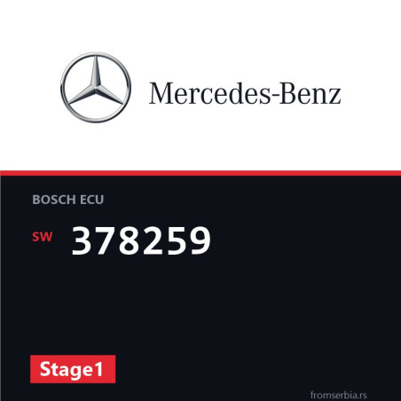 Mercedes-Benz G 320 378259 Stage1 tuning file