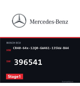 Mercedes-Benz CR40-64x-12Q0-GW461-135kW-BA4 396541 Stage1 file