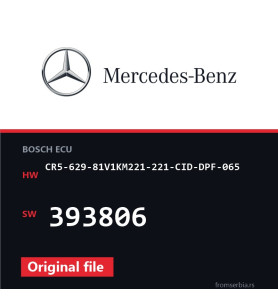 Mercedes-Benz CR5-629-81V1KM221-221-CID-DPF-065 393806 original ECU fi