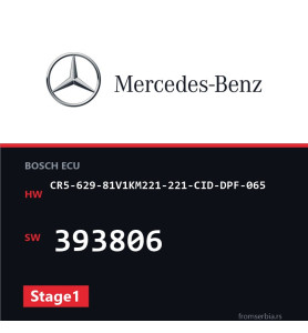 Mercedes-Benz CR5-629-81V1KM221-221-CID-DPF-065 393806 Stage1 file