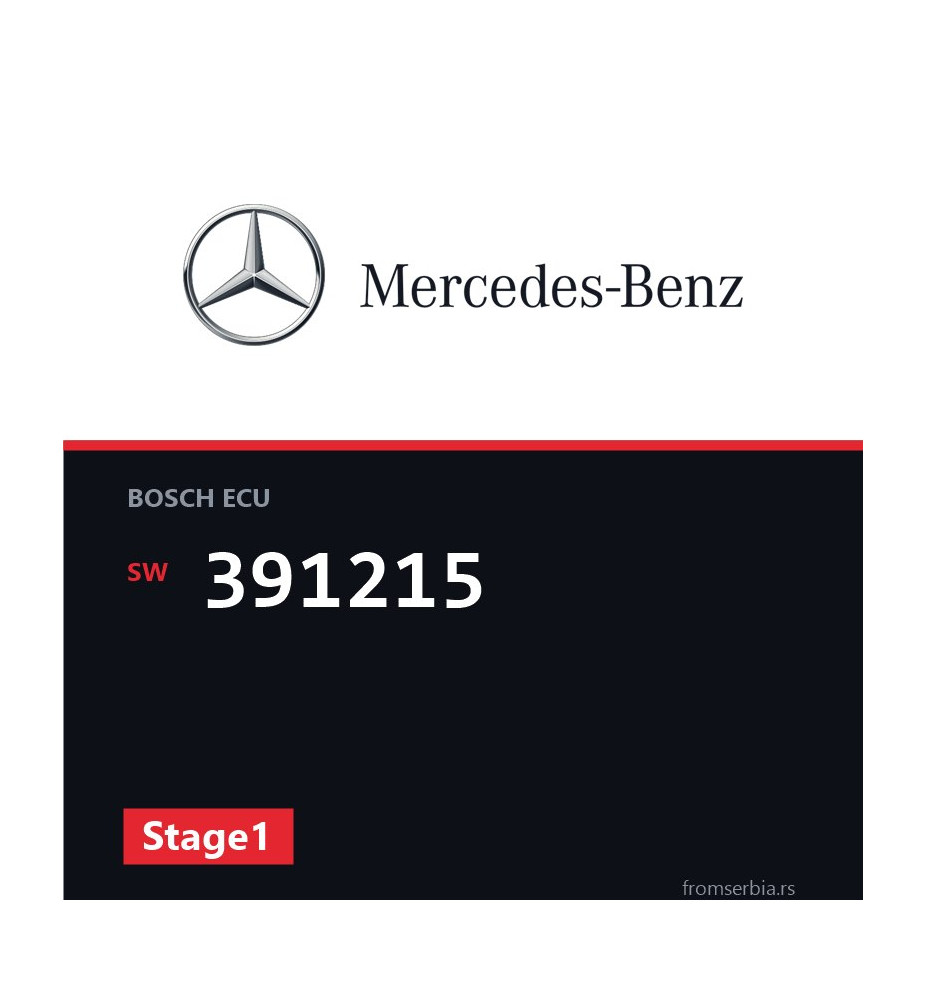 Mercedes-Benz Sprinter 391215 Stage1 tuning file