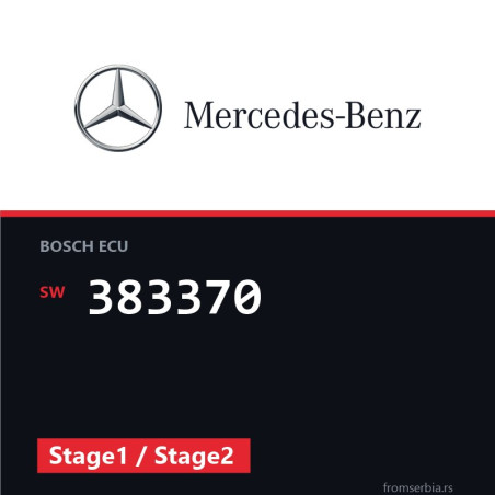 Mercedes-Benz Vito 383370 Stage1 / Stage2 tuning file