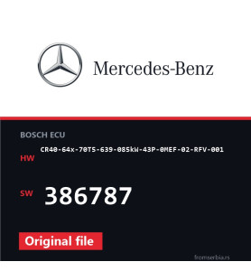 Mercedes-Benz CR40-64x-70T5-639-085kW-43P-0MEF-02-RFV-001 386787 origi
