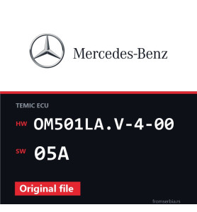 Mercedes-Benz Actros OM501LA.V-4-00 05A original ECU file