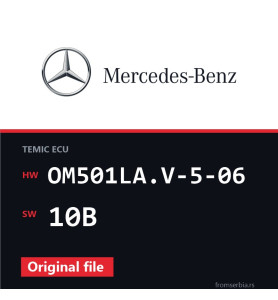 Mercedes-Benz Actros OM501LA.V-5-06 10B Stage1 tuning file