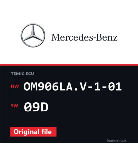 Mercedes-Benz Atego OM906LA.V-1-01 09D original ECU file