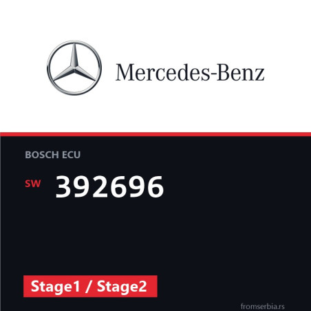 Mercedes-Benz CLS 392696 Stage1 / Stage2 tuning file