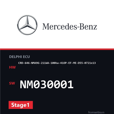 Mercedes-Benz CRD-646-NMA9G-211WA-100kw-41OP-EF-ME-D55-0721x13 NM03000