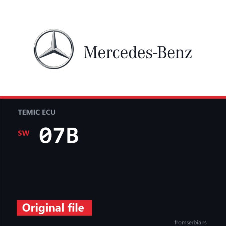 Mercedes-Benz Econic 07B Stage1 tuning file