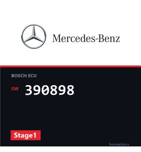 Mercedes-Benz ML 390898 Stage1 tuning file