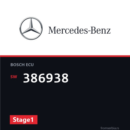 Mercedes-Benz ML 386938 Stage1 tuning file