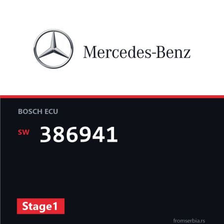 Mercedes-Benz ML 386941 Stage1 tuning file
