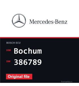 Mercedes-Benz Vito Bochum 386789 original ECU file