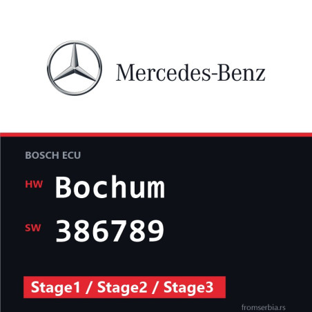 Mercedes-Benz Vito Bochum 386789 Stage1 / Stage2 / Stage3 tuning file