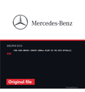 Mercedes-Benz CRD-646-NMA9J-204SM-100kw-41OP-EF-ME-D55-0746x12 origina