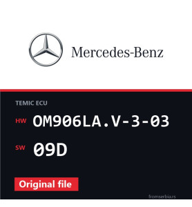 Mercedes-Benz Econic OM906LA.V-3-03 09D original ECU file