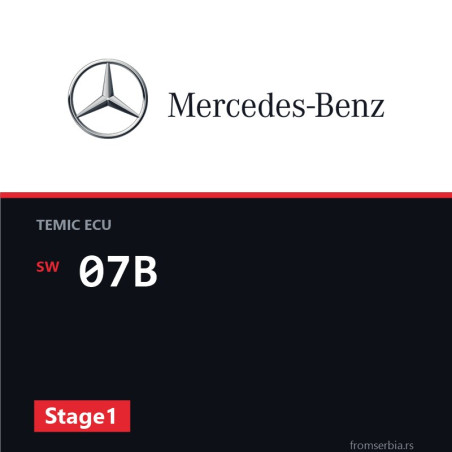 Mercedes-Benz Econic 07B Stage1 tuning file
