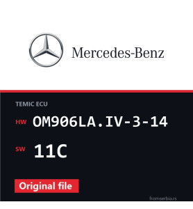 Mercedes-Benz Econic OM906LA.IV-3-14 11C original ECU file