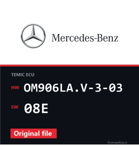 Mercedes-Benz Econic OM906LA.V-3-03 08E original ECU file