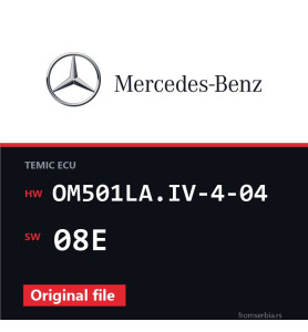 Mercedes-Benz Econic OM501LA.IV-4-04 08E original ECU file