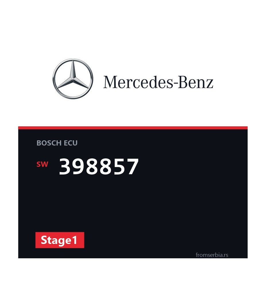 Mercedes-Benz Sprinter 398857 Stage1 tuning file