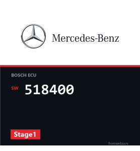 Mercedes-Benz Actros 518400 Stage1 tuning file