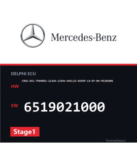Mercedes-Benz CRD2-651-TMA9DD1-212WA-125KW-4ASL2S-EU5OP-LH-EF-04-ME103