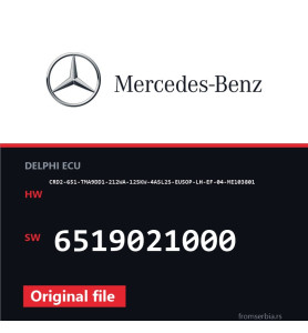 Mercedes-Benz CRD2-651-TMA9DD1-212WA-125KW-4ASL2S-EU5OP-LH-EF-04-ME103